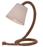 Lampy stojące - Näve Lampa stołowa Rope z kloszem tekstylnym i liną - miniaturka - grafika 1