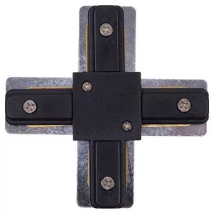 Nowodvorski Łącznik PROFILE X-CONNECTOR BLACK 9188 9188 - Akcesoria do oświetlenia - miniaturka - grafika 1