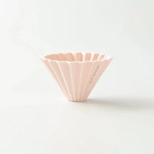 ORIGAMI Ceramiczny Origami Dripper S Różowy 99300140 - Zaparzacze i kawiarki - miniaturka - grafika 2