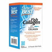 Stawy, mięśnie, kości - Doctor''s Best Fish Collagen with Naticol 5g (Kolagen) 30 Saszetek - miniaturka - grafika 1