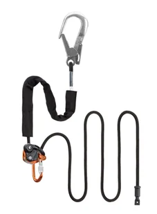 Lonża stabilizująca Climbing Technology Finch+ Combi 5m - black - Sprzęt wspinaczkowy - miniaturka - grafika 1