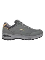 Buty trekkingowe damskie - LOWA Skórzane buty turystyczne "Renegade Evo GTX LO Ws" w kolorze szarym - miniaturka - grafika 1