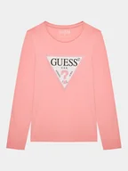 Bluzki damskie - Guess Bluzka J2YI50 K6YW1 Różowy Regular Fit - miniaturka - grafika 1