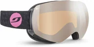Gogle narciarskie - Gogle narciarskie Julbo światło księżyca Kot 3 czarny różowy - miniaturka - grafika 1