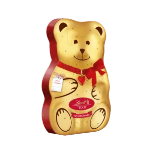Lindt Kalendarz Adwentowy Teddy 3D 170g - Inne słodycze - miniaturka - grafika 1