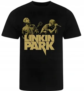 CZARNA KOSZULKA Z NADRUKIEM MĘSKA ŚMIESZNA T-SHIRT LINKIN PARK ROCK - Koszulki męskie - miniaturka - grafika 1