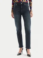 Spodnie damskie - Just Cavalli Jeansy 79PAB5L1 CDWAD Granatowy Slim Fit - miniaturka - grafika 1