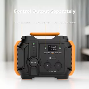 Przenośna Stacja Zasilania Flashfish A501 540Wh 500W, Bateria o Mocy AC 230V (Wersja UE) - Akumulatory ogólnego zastosowania - miniaturka - grafika 4