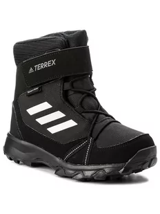adidas Śniegowce Terrex Snow Cf Cp Cw K S80885 Czarny - Buty dla dziewczynek - miniaturka - grafika 1
