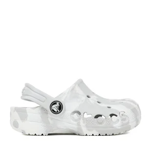 Klapki Crocs C-BAYA CLOG T 206977-1FS Szary - Buty dla dziewczynek - miniaturka - grafika 1