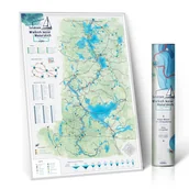 Materiały pomocnicze dla uczniów - Mapa Zdrapka Mazury - miniaturka - grafika 1