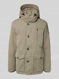 Parka z kapturem model ‘Vodan’ - Kurtki męskie - miniaturka - grafika 1