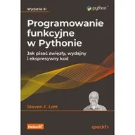 Podstawy obsługi komputera - Programowanie funkcyjne w Pythonie. Jak pisać zwięzły, wydajny i ekspresywny kod - miniaturka - grafika 1