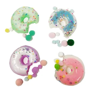 Donuts 7x6,5cm mix - zabawka - Zabawki sensoryczne - miniaturka - grafika 1