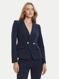 Rinascimento Marynarka CFC0126221003 Granatowy Slim Fit - Marynarki i żakiety damskie - miniaturka - grafika 1