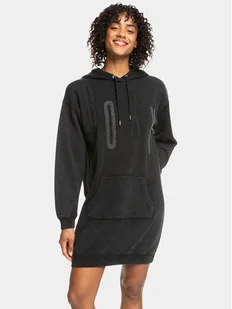 Roxy Sukienka codzienna Sound Waves Ktdr ERJKD03445 Szary Regular Fit - Sukienki - miniaturka - grafika 1