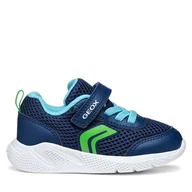 Buty dla chłopców - Sneakersy Geox B Sprintye B454UC 01454 CF43U Granatowy - miniaturka - grafika 1