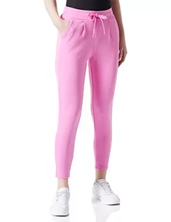 Spodnie damskie - ICHI Damskie spodnie biznesowe IHKATE PA Luźne spodnie biznesowe, 172625/super różowe, XL, 172625/Super Pink, XL - grafika 1