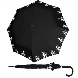 Parasole - Fiber Flex AC Cats Family Black - damski parasol Bare Shot - grafika 1