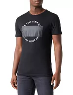 Koszulki męskie - Blend T-shirt męski s/s, 194007/czarny, M - miniaturka - grafika 1