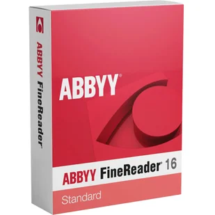 ABBYY FineReader PDF 16 Standard (1 użytkownik / 1 rok) (EU) - Programy biurowe ABBYY FineReader PDF 16 Standard (1 użytkownik / 1 rok) (EU) - Programy biurowe - miniaturka - grafika 1