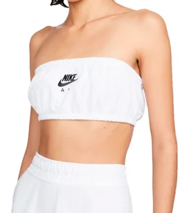 Top damski Nike Air Futura Sportswear Pique Bandeau DM6460100 S - Koszulki i topy damskie - miniaturka - grafika 1