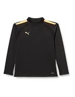 Koszulki i topy damskie - PUMA TeamLIGA 1/4 Zip Top Jr - miniaturka - grafika 1