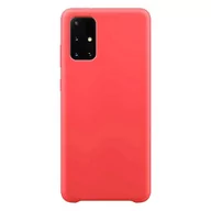 Etui i futerały do telefonów - Silicone Case elastyczne silikonowe etui pokrowiec Samsung Galaxy A72 4G czerwony - miniaturka - grafika 1
