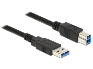 Delock Kabel USB 3.0 3m AM-BM czarny 85069 - Kable USB - miniaturka - grafika 4