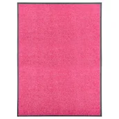 Wycieraczki - vidaXL Wycieraczka z możliwością prania, różowa, 90 x 120 cm - miniaturka - grafika 1