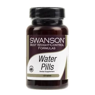 SWANSON Water Pills, 120 tabletek - Witaminy i minerały - miniaturka - grafika 1