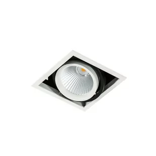 Italux Vertico Single 4000K GL7108-1 18W 4000K WH+BL Biały czarny Aluminium GL7108-1/18W 4000K WH+BL - Lampy sufitowe - miniaturka - grafika 2
