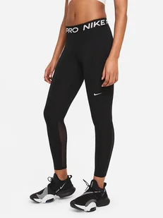 Nike Legginsy sportowe w kolorze czarnym - Spodnie sportowe damskie - miniaturka - grafika 1