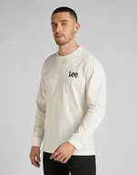 Koszulki męskie - LEE LS LOGO LOOSE TEE MĘSKA KOSZULKA Z DŁUGIM RĘKAWEM LOGO L69AFQNQ 112321851 - Lee - miniaturka - grafika 1