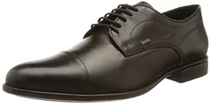 Geox U IACOPO męskie sneakersy, czarne, 41 EU - Sneakersy męskie - miniaturka - grafika 1