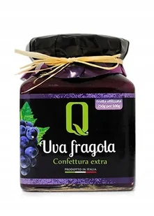 Dżem Extra Quattrociocchi - Winogrona Concord - 350g - Dżem - miniaturka - grafika 1
