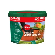 Farby i impregnaty do drewna - Impregnat do drewna ogrodowego JEDNA WARSTWA 6 l Orzech Altax - miniaturka - grafika 1
