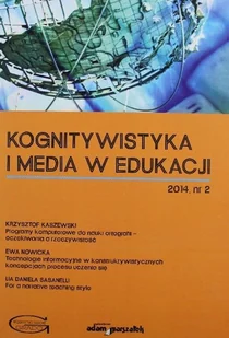 Kognitywistyka i media w edukacji Numer 2 - Książki o kulturze i sztuce - miniaturka - grafika 1