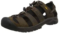Moda i Uroda OUTLET - KEEN Męskie sandały Targhee 3 Closed Toe Hiking sportowe, brązowy - brązowy - 43 EU - miniaturka - grafika 1
