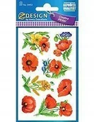 Przybory szkolne - Avery Dennison Zweckform Naklejki papierowe - kwiaty 2 - miniaturka - grafika 1