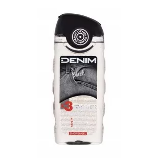 DENIM Black 250ml - Żele pod prysznic dla mężczyzn - miniaturka - grafika 1