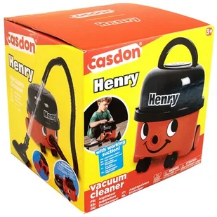 Zabawka odkurzacz CASDON Henry 72860 - Zabawy w naśladowanie dorosłych - miniaturka - grafika 1