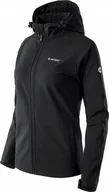 Kurtki damskie - Hi-tec Kurtka Damska z Kapturem Softshell Lady Neti Trekkingowa XL - miniaturka - grafika 1