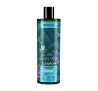 Szampony do włosów - Vis Plantis Herbal Vital Care Szampon do włosów suchych i matowych Lukrecja Prawoślaz Lipa 400 ml - miniaturka - grafika 1
