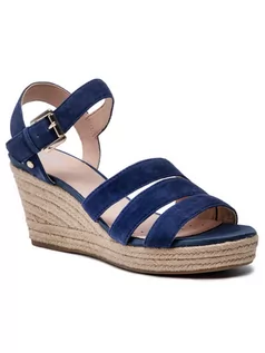 Espadryle damskie - Geox Espadryle D Soleil C D15N7C 00021 C4000 Granatowy - grafika 1