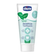 Pasty do zębów - Chicco PASTA DO ZĘBÓW 6L+ Pasta o smaku mentolu 50 ML z fluorem TOW018706 - miniaturka - grafika 1