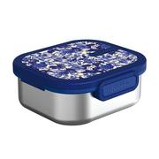 Lunch boxy - Quokka Kai - Pojemnik ze stali nierdzewnej na żywność / lunchbox (Blue Blossom) - miniaturka - grafika 1