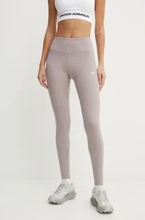 Under Armour legginsy treningowe Motion EMEA kolor szary gładkie 1388649 - Legginsy - miniaturka - grafika 1