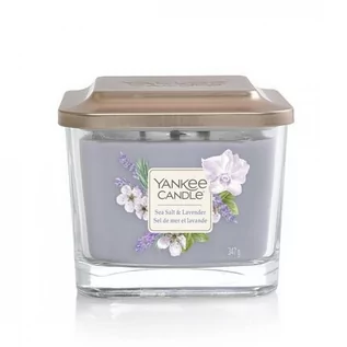 Świece - Yankee candle Sea Salt &amp; Lavender Elevation słoik średni - grafika 1