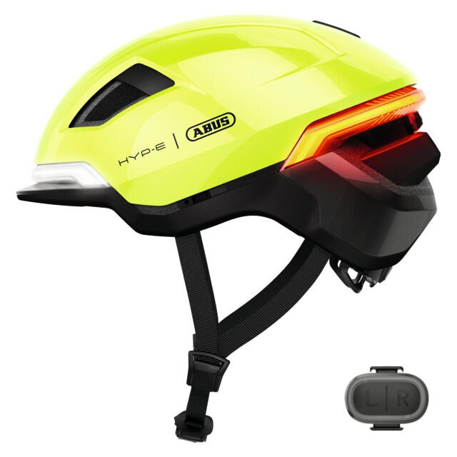 Kask rowerowy Abus Hyp-E Signal Yellow M